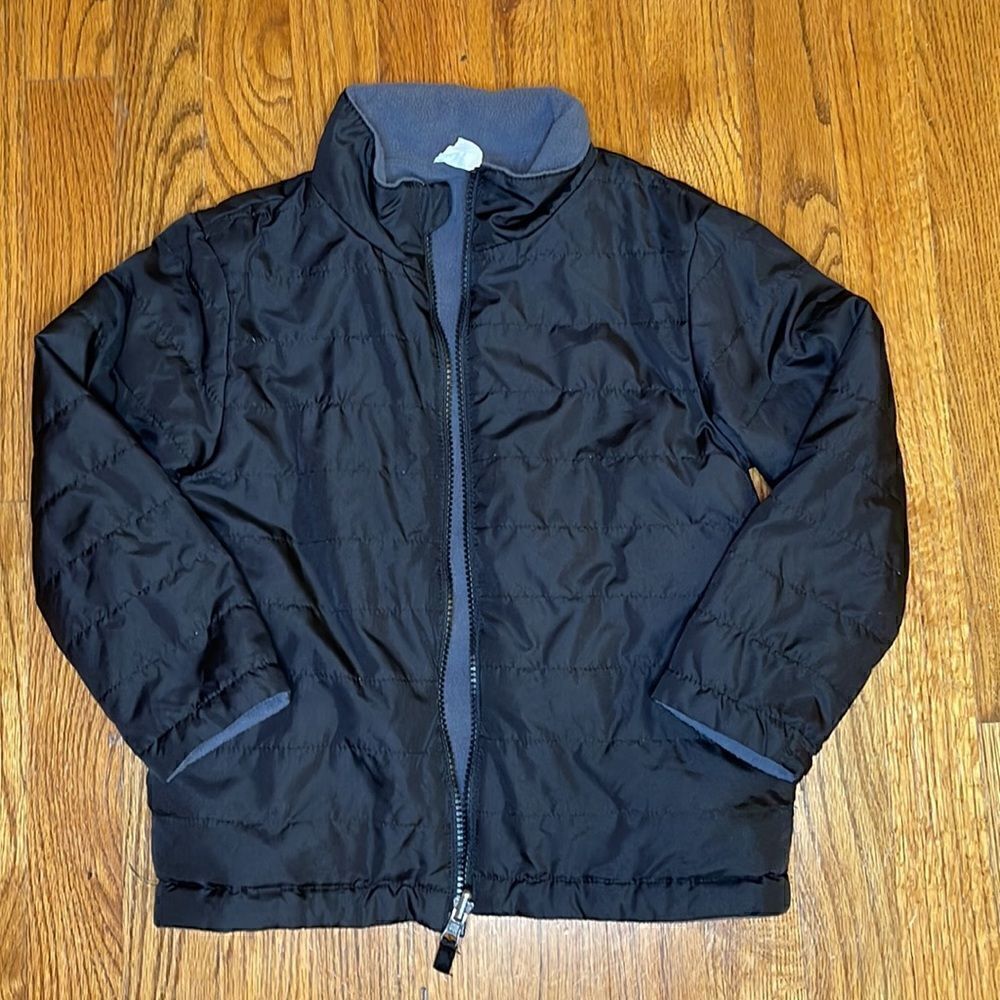 Kids Reversible Fleece Lined Jacket - Picture 2 of 6